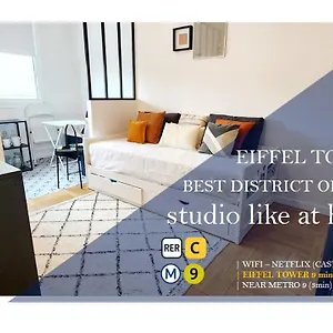 Studio La Muette Near Eiffel Tower Jo 2024 Paris